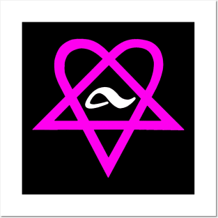 Bam Margera Adio Him Heartagram Posters and Art